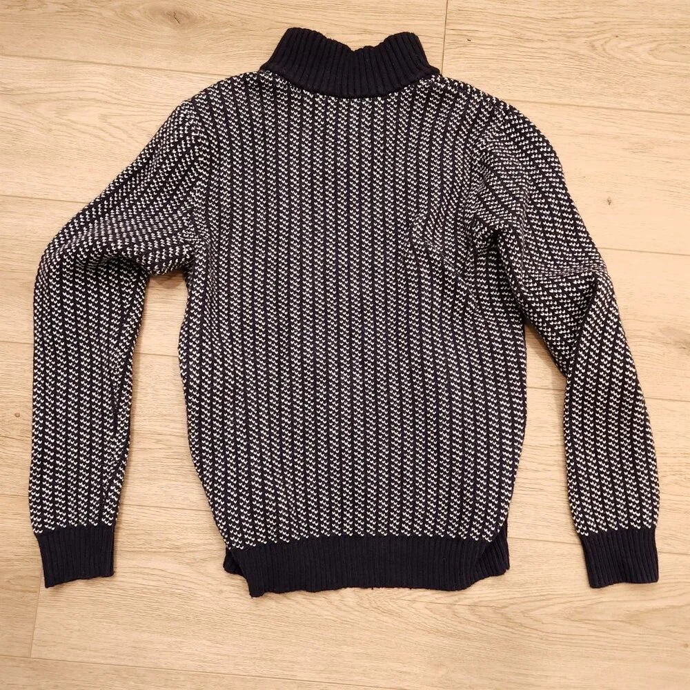 Old Navy Chunky Thick Cotton Wool Blend Sweater - Picture 3 of 4